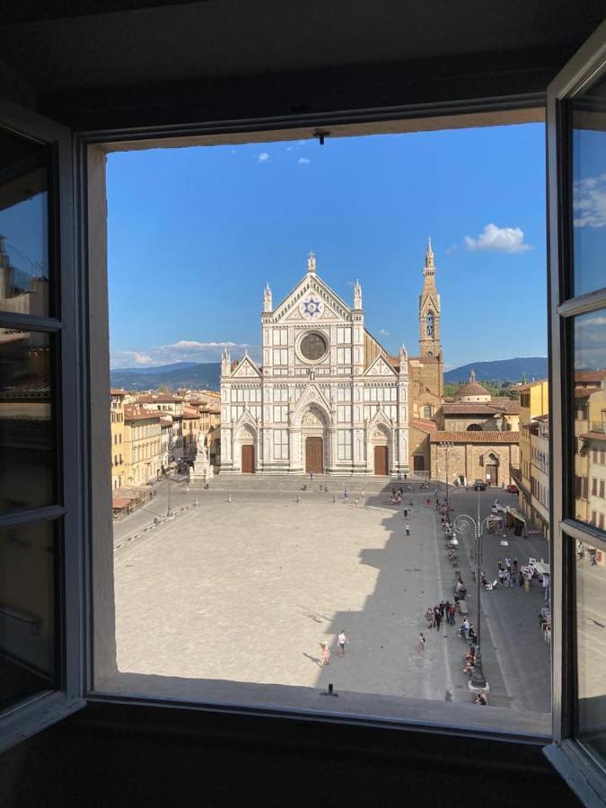 Apartamento Attico In Piazza Santa Croce Florencia Exterior foto